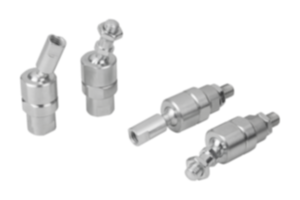 Axial joints for tractive forces adjustable