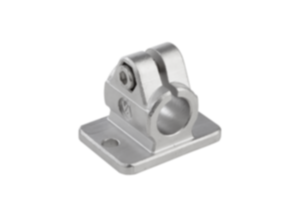 Tube clamps flange, stainless steel