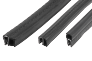 Edge protection profiles with integrated steel wire core