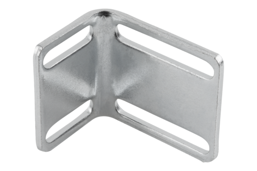 Angle bracket for ball catch