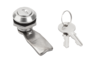 Quarter-turn locks stainless steel, lockable