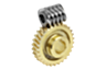 Worm screws and worm wheels