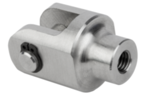 Clevis joints for rod ends stainless steel