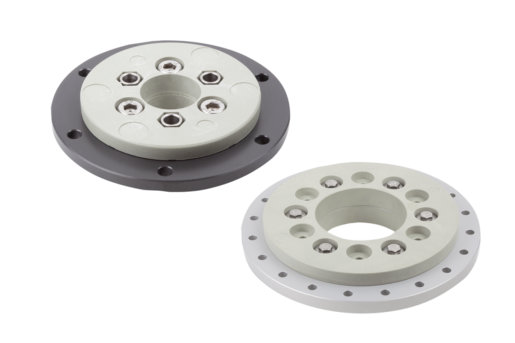 Plain bearings for rotary stages