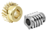 Worm gears, right-hand centre distance 22.62 mm