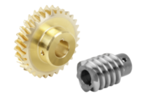 Worm gears, right-hand centre distance 33 mm
