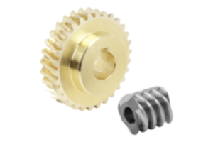 Worm gears, right-hand centre distance 40 mm