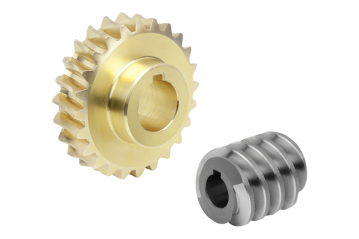 Worm gears, right-hand centre distance 50 mm