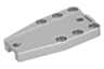 Placas de soporte de aluminio para tornillos de banco de precisión