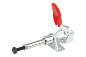 Mini push-pull toggle clamp with mounting bracket