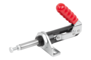 Push-pull toggle clamp with mounting bracket