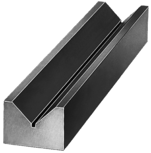 Profil en V Fonte grise et aluminium