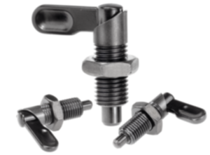 Cam-action indexing plungers Cam-action indexing plungers