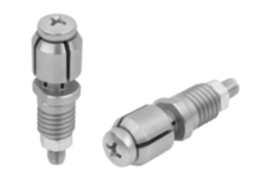Mandrel collet for small bores for automated clamping Mandrel collet for small bores for automated clamping