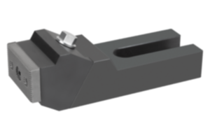 Robust side clamps, steel, flat Robust side clamps, steel, flat