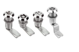 Verrous quart de tour en zinc, modèle long, diamètre du boîtier 32 mm Verrous quart de tour en zinc, modèle long, diamètre du boîtier 32 mm