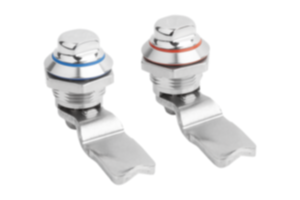 Verrous quart de tour en inox Hygienic DESIGN, à actionnement par deux méplats Verrous quart de tour en inox Hygienic DESIGN, à actionnement par deux méplats