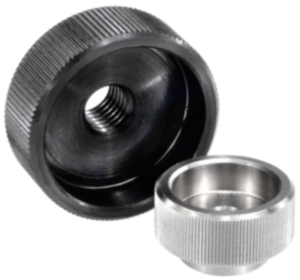 Écrous moletés en acier et inox DIN 6303 - inch Écrous moletés en acier et inox DIN 6303 - inch