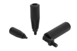 Poignées cylindriques pivotantes, rabattables Poignées cylindriques pivotantes, rabattables