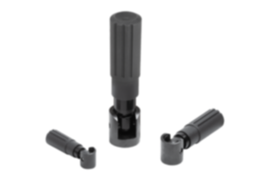 Safety cylindrical grips, plastic auto-return Safety cylindrical grips, plastic auto-return