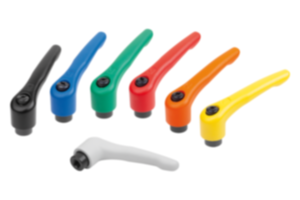 Manette indexable en acier avec taraudage, insert taraudé en acier bruni - inch Manette indexable en acier avec taraudage, insert taraudé en acier bruni - inch