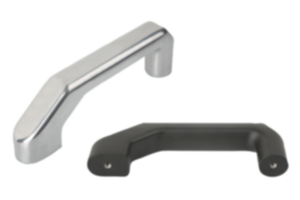 Pull handles, aluminium, slanted Pull handles, aluminium, slanted