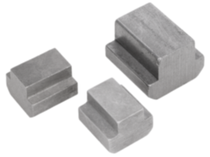 Tasseaux pour rainure en T acier ou Inox Tasseaux pour rainure en T acier ou Inox