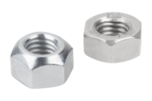 Hexagon nuts with thread lock DIN 980 enhanced Hexagon nuts with thread lock DIN 980 enhanced