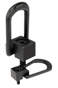Anneaux de levage en acier à pivotement latéral, pivotants à 360 degrés Anneaux de levage en acier à pivotement latéral, pivotants à 360 degrés