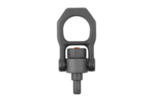 Boulon de support fileté autobloquant en acier avec manille pivotante Boulon de support fileté autobloquant en acier avec manille pivotante