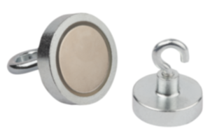 Magnets shallow pot with hook NdFeB Magnets shallow pot with hook NdFeB