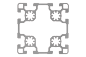 Aluminium profiles 90x90 light Type B Aluminium profiles 90x90 light Type B