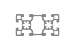 Aluminium profiles 45x90 Type B Aluminium profiles 45x90 Type B