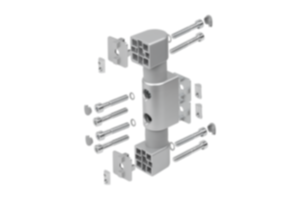 Friction joint, double 40/80/40 type I Friction joint, double 40/80/40 type I