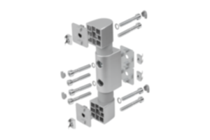 Friction joint, double 45/90/45 type B Friction joint, double 45/90/45 type B