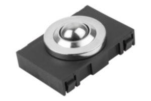 Ball transfer units for roller rails Ball transfer units for roller rails