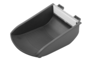 Bacs de distribution en plastique pour rainure de profilé type I, type B et profilé de suspension Bacs de distribution en plastique pour rainure de profilé type I, type B et profilé de suspension
