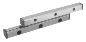 Guide rails for cross rollers Guide rails for cross rollers