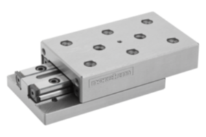 Precision slides roller mounted with location holes Precision slides roller mounted with location holes