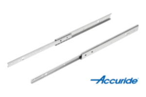 Steel telescopic slides for side mounting, partial extension, load capacity up to 20 kg Steel telescopic slides for side mounting, partial extension, load capacity up to 20 kg