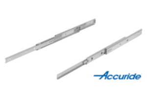 Telescopic slides, stainless steel for side mounting, over-extension, load capacity up to 70 kg Telescopic slides, stainless steel for side mounting, over-extension, load capacity up to 70 kg