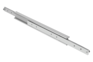 Telescopic slides, steel compact, full extension, load capacity up to 420 kg Telescopic slides, steel compact, full extension, load capacity up to 420 kg