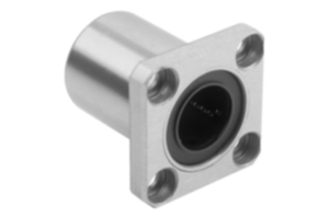 Linear ball bearing with square flange Linear ball bearing with square flange