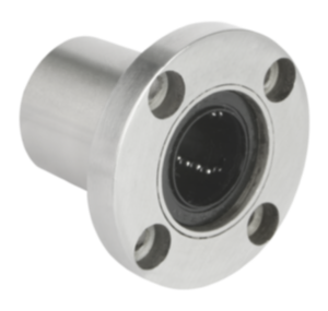 Linear ball bearings with round flange Linear ball bearings with round flange