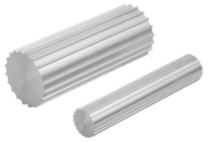 Splined shafts AT profile Splined shafts AT profile