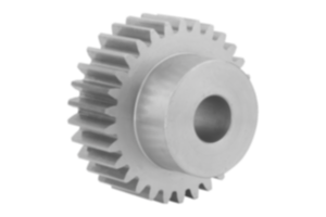 Spur gears stainless steel, module 1.5 toothing milled, straight teeth, engagement angle 20° Spur gears stainless steel, module 1.5 toothing milled, straight teeth, engagement angle 20°