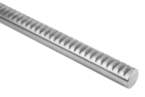 Crémaillères rondes en inox, denture droite fraisée, angle de pression 20° Crémaillères rondes en inox, denture droite fraisée, angle de pression 20°