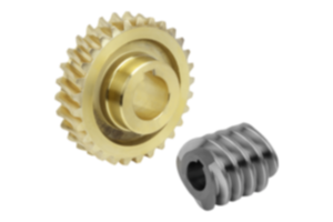 Worm gears, right-hand centre distance 53 mm Worm gears, right-hand centre distance 53 mm