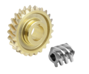 Worm gears, right-hand centre distance 63 mm Worm gears, right-hand centre distance 63 mm