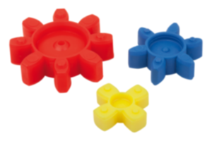 Étoiles de couplage sans jeu pour accouplements à griffes en élastomère Étoiles de couplage sans jeu pour accouplements à griffes en élastomère